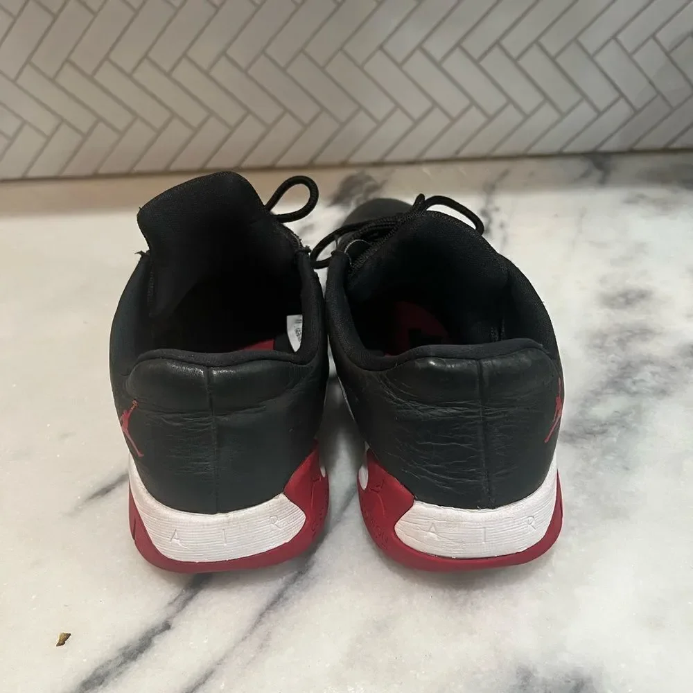 Nike Air Jordan 11 CMFT Low BRED Black PATENT Lthr Red Wht 8.5 DM0844 005 retro
